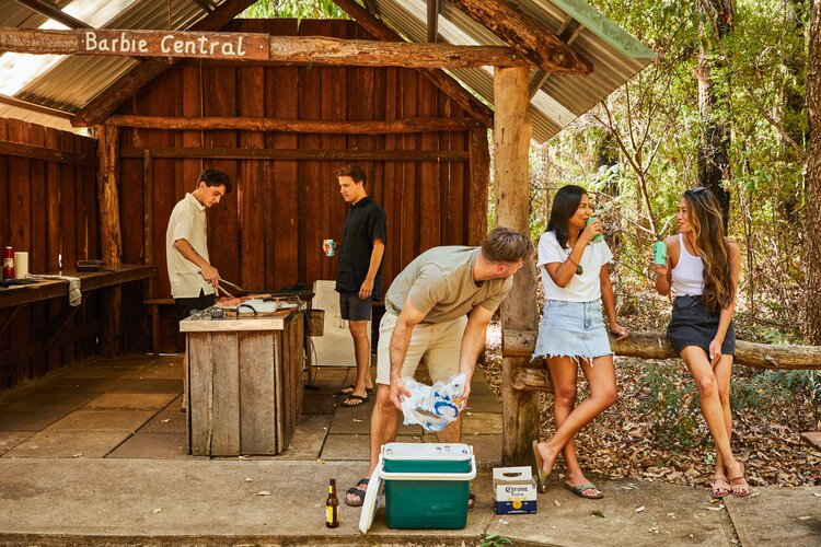 small group cottage accommodation, Dwellingup, WA