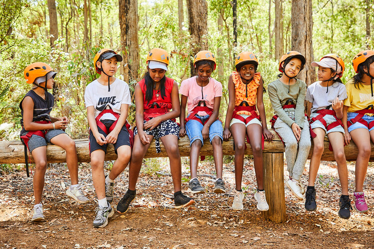 kids adventure camp rock climbing Dwellingup